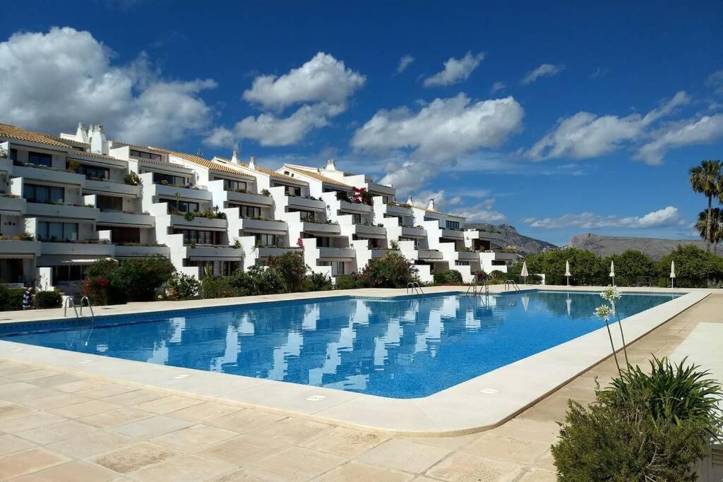 Beachfront Apt! Ac - Pool - Parking Apartment Altea Exterior photo